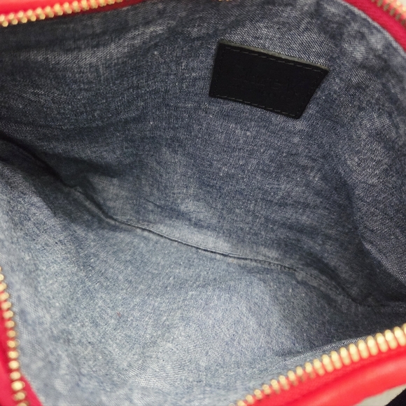 CLARE V PETIT MOYEN BAG - ROSSA PUFFY WOVEN NAPPA LEATHER - Picture 4 of 7